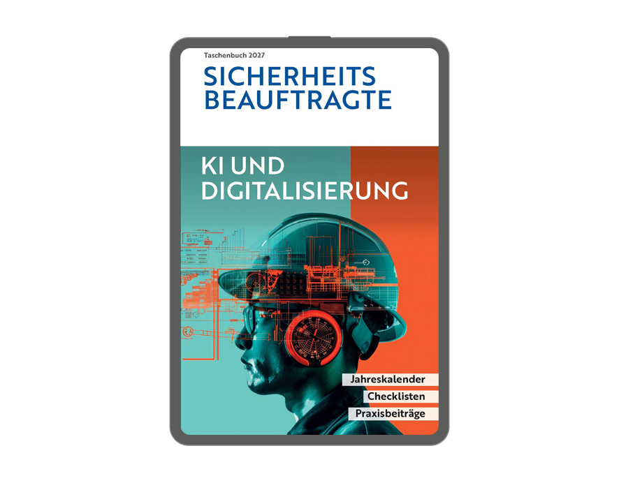 Cover Taschenbuch Sicherheitsbeauftragte 2027